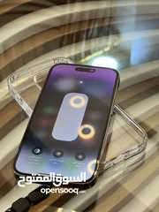  11 iPhone 14 pro Purple colour battery 89  128Gg شرق اوسط بحال الوكاله