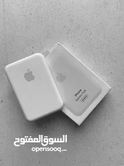  4 MagSafe Battery pack  MagSafe الاصلي مع لوغو ايفون  باور بانك اللاسلكي W 5000