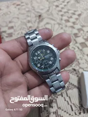  5 ساعه سيكو ستوب ووتش  اصلي 100بالمية شغالة 100بالمية بحالة ممتازة جدا