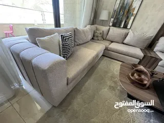  3 طقم كورنر مودرن Q design استخدم قليل