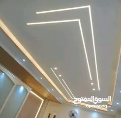  3 ديكورات داخلية تخص جبص بورد وكافة اعمال الصيانه المنزليه والشقق الفندقية فلل اسكانات تنفيذ كافةأعمال