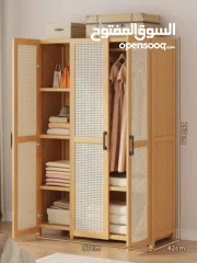  2 خزانة 3 أبواب سعر خاص علاقة ورفوف