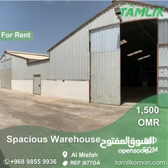  1 Industrial Warehouse For Rent In Misfah REF 677GA