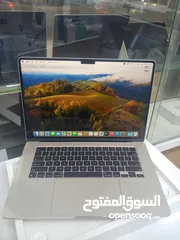  8 MacBook Air 15 2024 M3 8GB Ram 256GB SSD لابتوب ابل