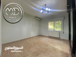  11 شقة ارضية فارغة للايجار خلدا  مساحة 230م مع ترس و حديقة 300م تشطيبات و ديكورات سوبر ديلوكس