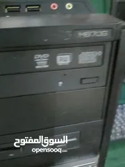  4 كمبيوتر الشاشه hp والكيس اسر