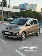  11 كيا بيكانتو موديل 2014 فحص كامل كرت ابيض تومتيك ممشى قليل جدا استعمال بسيط شخصي الفحص مرفق محرك 1250