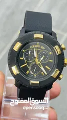  2 Cerruti 1881 swiss made الساعة بحالة الوكالة بدون علبة وكفالة توقيت رياضي Stopwatch Date and day
