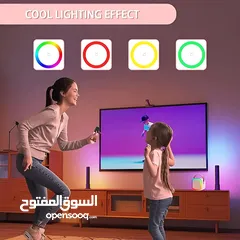 5 سماعة شحن صغيرة متنقل مع مايك عدد 1 نظام كاروكي للاطفال Karaoke Machine for Kids Adults K12