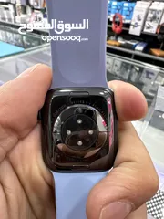  5 Used apple watch series 7  41mm ساعة ابل واتش الجيل السابع مستعملة بحالة جيدة مغيرلها بطارية