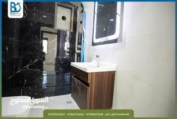  1 شقه فاخره تشطيب سوبر ديلوكس ثالث مع روف مطله لم تسكن للبيع من المالك في ابو علندا الجديده