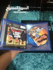  1 Ps4 with cd gta5