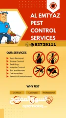  3 Pest control services