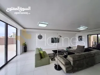  7 شقة اخير مع روف للبيع في ضاحية الامير راشد بمساحة اجمالية 220م
