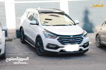  1 جيب سنتافيه 2016 استيراد شخصي ون مليون فل الفل 4x4 بانوراما