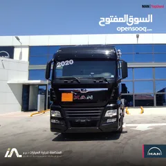  1 شاسيه MAN TGX 26.470  2020 كفالة الوكيل لمدة 3 شهور