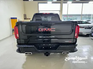  7 جي ام سي سييرا  GMC SIERRA AT4 اسود / اسود خليجي