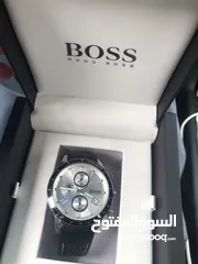  1 ساعه boss اصليه استعمال نظيف لبستها مرتين بل باكو