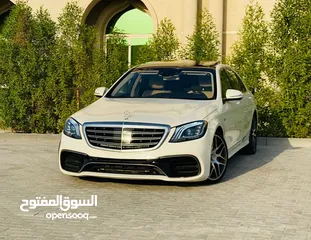  1 مرسيدس بنز S550 موديل 2014 محول S63 ثلاث فصوص