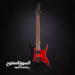  3 ‏IBANEZ E-Gitarre ‏Gio GRG131DX-BKF Black Flat, E-Gitarre