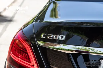  26 Mercedes C200 2019  Mild hybrid Amg kit Night Package   السيارة وارد المانيا و بحالة ممتازة جدا