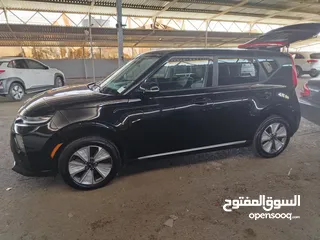  2 كيا سول كهرباء كامل كارفاكسها كلين ممشى قليل فحص كامل بطارية كبيرة