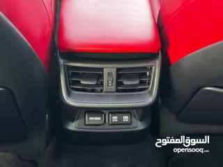  17 لكزس ES 350 F sports 2019 فول اوبشن حادثه بسيط جدا من الداخل احمر وكاله