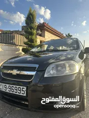  8 شفروليه افيو 2009 أسود ميتاليك للبيع بسعر مغري مؤمنة ومرخصة وليست بحاجة لأي نوع من الصيانة