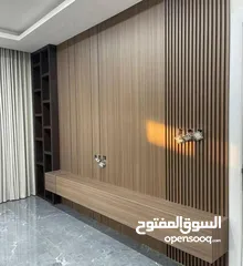  5 ورق جدران والشيبورد باركيه وفاير بليس والقرميد جبسن بورد وبديل الرخام وبديل الخشب وبديل الحجر بانوها