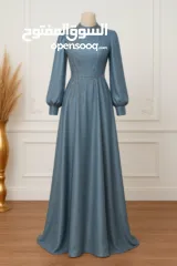  1 فساتين للمناسبات للمحجبات يوجد الوان وعدة مقاسات