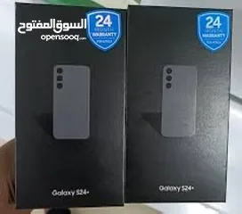  6 SAMSUNG S24PLUS (256GB/512GB)  جديد كفالة الوكيل الرسمي في الأردن BMS