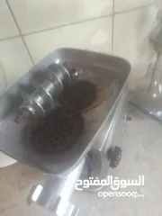 3 كولر ماء و فرامة لحمة مستعمل وبحالة جديدة