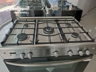  2 عرض نااار على فرن فريجيدير 90 سم ستيل منصب ثقيل هافي ديوتي