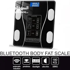  4 الميزان الرقمي الذكي bluetooth body fat scale