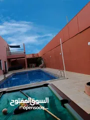  21 شاليه السيف للإيجار اليومي – عمّان / قعفور – مسبح خاص وجلسات راقية
