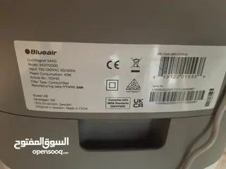  3 Family leaving Kuwait soon. Air Purifier "Blueair" for sale 10KD only !!! + forniture