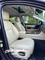  29 JAGUAR XF 2014 Full option وارد الوكالة / صيانة الوكالة قاطعة مسافة 100 الف كم