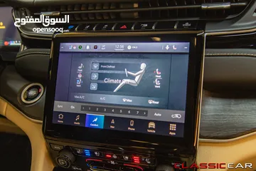  10 Jeep Grand Cherokee 2022 Limited Plug in hybrid 4xe  السيارة بحالة ممتازة جدا و قطعت مسافة 5000 كيلو