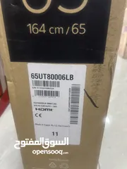  2 شاشه ال جي 65 بوصه UT8000. احدث اصدار سعر حرق