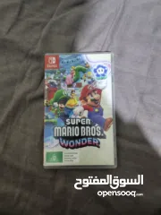  8 لعبة نينتندو سويتش super                             Mario Wonderنينتندو سويتش مع كينترولار