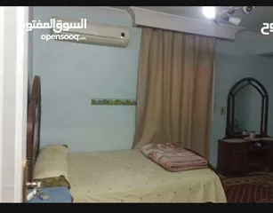  3 من المالك مباشرةوبدون عمولة شقة مفروشة مكيفة في فيصل ع كعبيش الرئيسي بجوار الشيشيني مريوطية