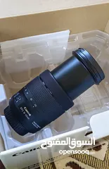  6 عدسة  CANON الشاملة 18 135 nano usm  مع stbilizer جديدة  وبسعر مناسب