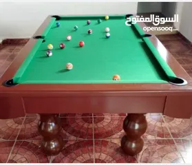  8 طاولات بلياردو جديده للبيع