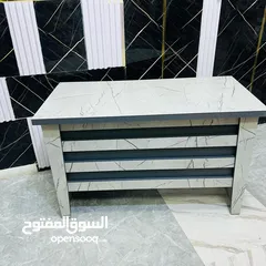 5 زاويتك بتحكي عنك! مكتب خشب لامينيت أنيق + كرسي شبك مريح 100×50 سم –