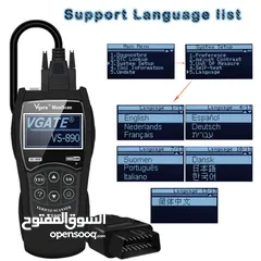  7 Vgate VS890 جهاز فحص المركبات obdii