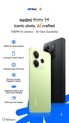  2 تحطيم الأسعار جديد Redmi Note14 16GB-256GB  لدى سبيد ستور