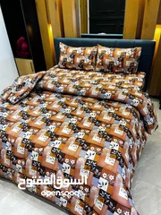  2 لحاف نفخ صيفي مجوز 6 قطع جودة عالية جدا مع كفالة  المقاسات : اللحاف 250×220 الملف 180×200×25 مع مغيط
