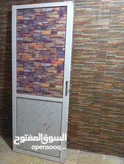  6 ابواب المنيوم وزجاج بسعر مغري جدااااا