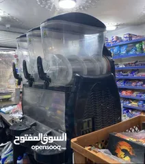  1 ‎ للبيع: ماكينة عصير مثلج (سلش) ثلاث خزانات بحالة ممتازة من شركة قوقة الايطالي