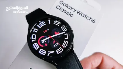  1 جديد اخر اصدار Galaxy Watch 6 classic لدى سبيد سيل